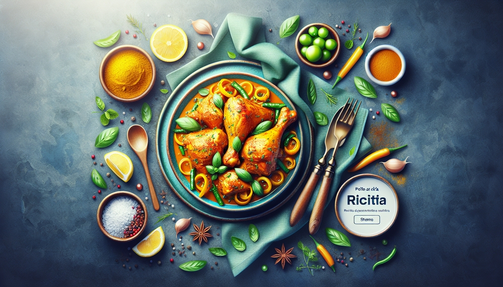 img of pollo al curry ricetta