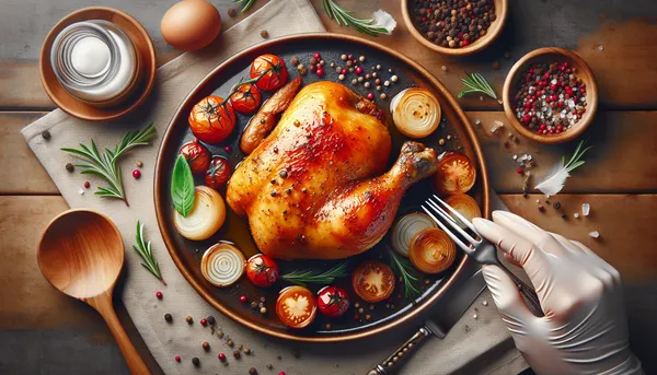 img of quante calorie ha una sovracoscia di pollo cotta?